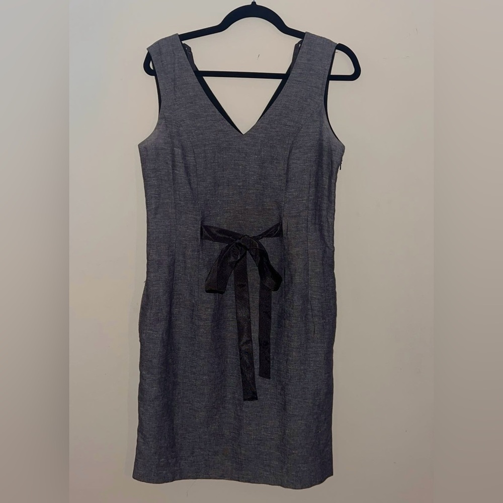 Banana Republic Charcoal Midi Dress